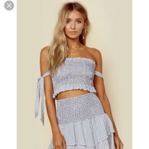 Planet Blue/Blue Life Crop Top